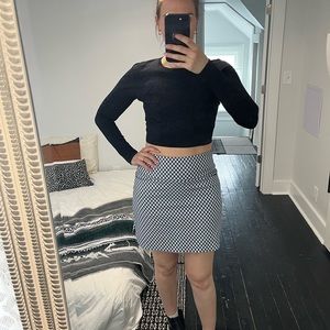 Plaid / Checkered golf skort